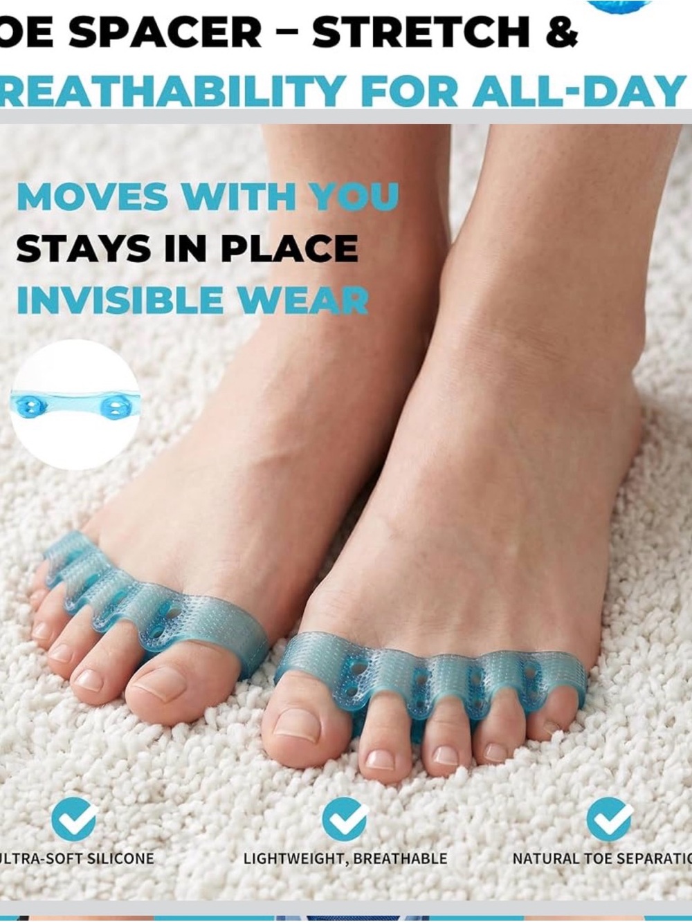 Toe Separators - Picture 6 of 10